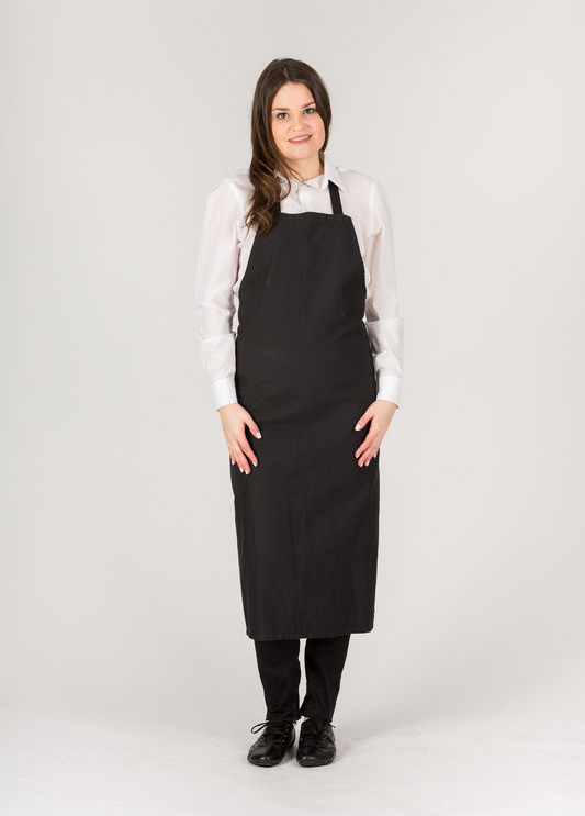 Service Bistroschürze mit Latz schwarz mieten
