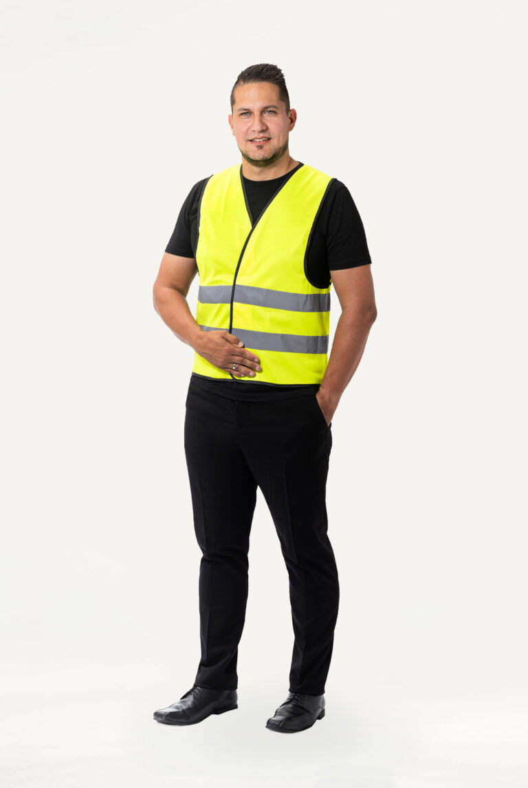Reflektierende Sicherheitsweste für Damen und Herren