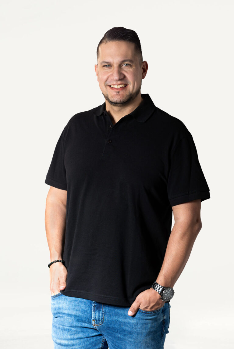 Polo Herren schwarz